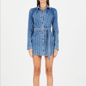 Cotton Citizen Caballo Denim Mini Dress